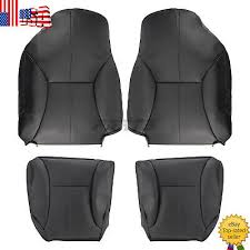 Top Leather Seat Cover Black For 1998