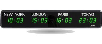 Time Zones Q R Bodet Clock Sontek Sk