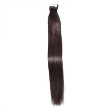 Unice 20pcs 50g Straight Tape In Hair Extensions 1b Natural Black 100 Virgin Hair