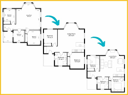 Black And White Floor Plans Simple But