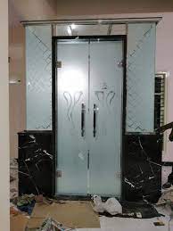 pooja room glass door for home rs 350
