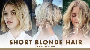 At that point why not go for trendy haircuts like these? 100 Good Looking Short Blonde Hair 2hairstyle