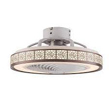 22 in bladeless ceiling fan with lights