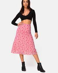 Whatever you're shopping for, we've got it. Pink Midi Skirt Taura Motelrocks Com