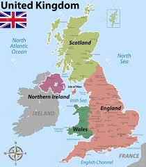 Vector Map Of United Kingdom With Named Counties And Cities Royalty Free SVG, Cliparts, Vectors, and Stock Illustration. Image 138646401.