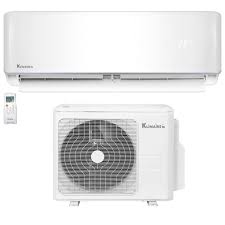 Do wall air conditioners heat too? 18 000 Btu Klimaire 19 Seer Ductless Mini Split Inverter Air Conditioner Heat Pump Wi Fi Ready System 220 Volt