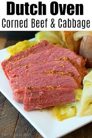 Dutch Oven Corned Beef And Cabbage