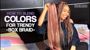 Typically, box hair braids are known as hairstyles that look like boxes. How To Blend Extension Colors For Trendy Box Braids The Hair Goddess Youtube