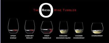 Riedel Range Poster Wine Tumblers Stemless Wine Glasses