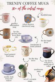 30 trendy coffee mugs that will