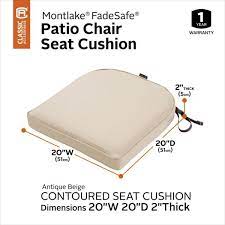square outdoor seat cushion