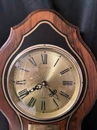 Wall Clock Barometer Bulova Quartz