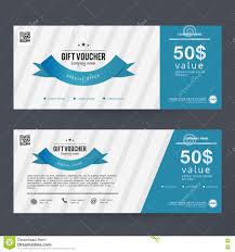 Gift Voucher Design Concept For Gift Coupon Invitation