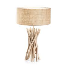 ideal lux driftwood tl1 table l