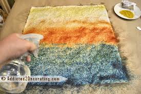 impressionist artwork with fabric dye