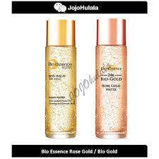 It promises to improve skin's firmness, elasticity, hydration and radiance. Sale Bio Essence 24k Bg Gold Rose Water 30ml 100ml 150ml Bio Es