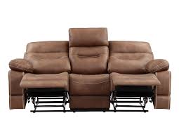 rudger manual reclining sofa chestnut