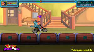 Game dua xe dap - Game mèo oggy đua xe đạp - YouTube