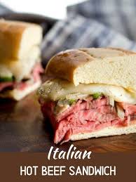 Spread generously on each side of the rolls. Italian Hot Beef Sandwich Recipe Using Leftovers Hostess At Heart