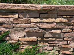 Capstone Stone Wall Red Walls
