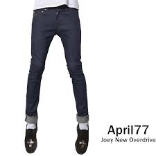 April77 April77 April 77 Skinny Jeans April 77 Joey New Overdrive Skinny Denim Skinny Pants Men Jeans Skinny Denim Punk Rock Fashion Men Skinny