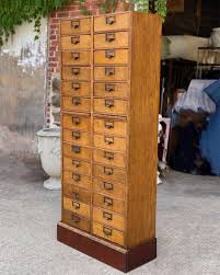 antique quartersawn oak 28 drawer