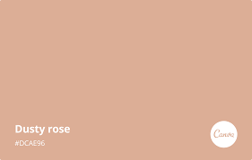 Quick view rose gold celebrate hershey's miniatures. Dusty Rose Meaning Combinations And Hex Code Canva Colors