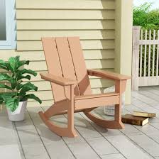 modern plastic outdoor rocking chair