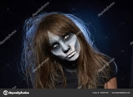 zombie makeup stock photos royalty