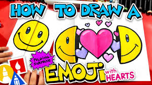 how to draw an emoji folding surprise