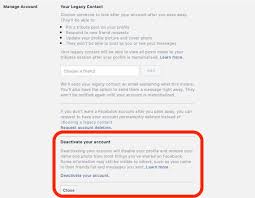 How to deactivate facebook account on laptop. How To Deactivate Your Facebook Account And Reactivate It Later