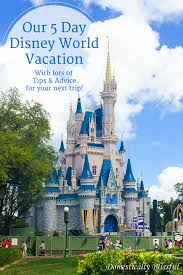 our 5 day disney world vacation