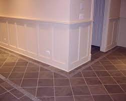 Ceramic Tile Basement Design Ideas