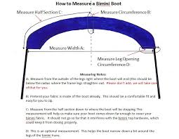 Custom Bimini Boot Cover For Your Boat How To Measure And
