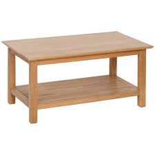 new oak large coffee table