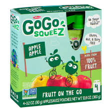 gogo squeez applesauce apple apple 4