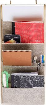 Pocket Fabric Wall File Organizer