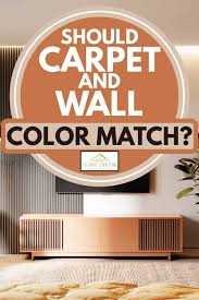 should carpet and wall color match