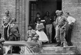 little rock nine photos of a civil