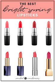 the best bright spring lipsticks