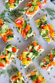 veggie pizza party appetizer mom on