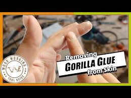 unstick the mess removing gorilla glue