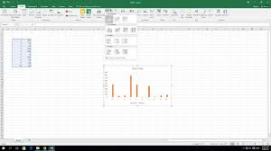 How To Create A 2d Column Chart In Excel 2016