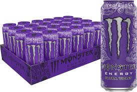 Amazon.com : Monster Energy Ultra Violet, Sugar Free Energy Drink, 16 Fl Oz  (Pack of 24) : Everything Else