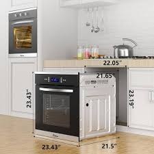 Dalxo 24 In Single Electric Wall Oven