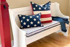 How To Make Diy Bench Cushion Covers