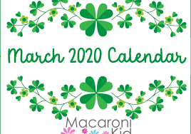march calendar national craft month