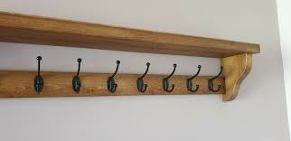 Coat Rack Shelf Floating Rustic