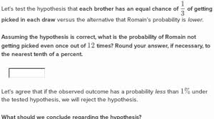 More than ten sample question papers covering important concepts for cbse board exams prospective. Simple Hypothesis Testing Practice Khan Academy