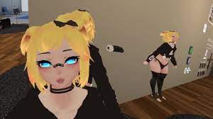 Femboy Plays with Toys in VRChat 